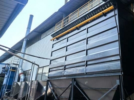 某新材料厂特铸车间浇注废气处理