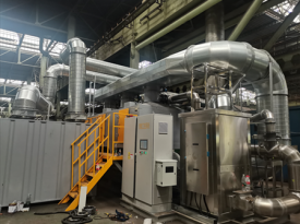 某钢材厂废气处理